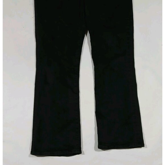Mother The Hustler Ankle Jeans Size 31 Not Guilty Black High Rise Cotton - Picture 3 of 11